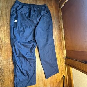Mens Size 2XL Navy Blue Adidas Track Pants
